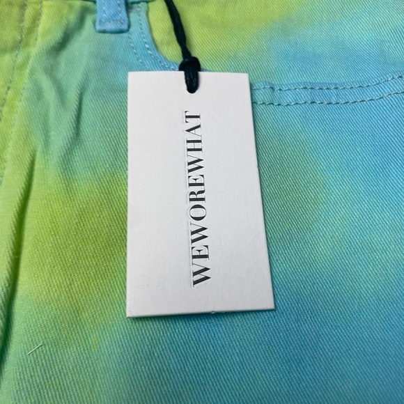 WeWoreWhat Shorts Size 28 Womens Flare Bell Short Frayed Raw-Cut Hem Festival - Picture 4 of 10